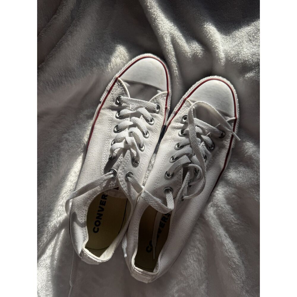 Converse Chuck Taylor All Star Low White M7652 Men 8 Women 10 Sneakers